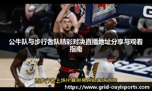 公牛队与步行者队精彩对决直播地址分享与观看指南